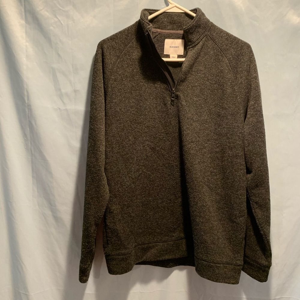Old Navy Quarter Zip Pull over sweater M